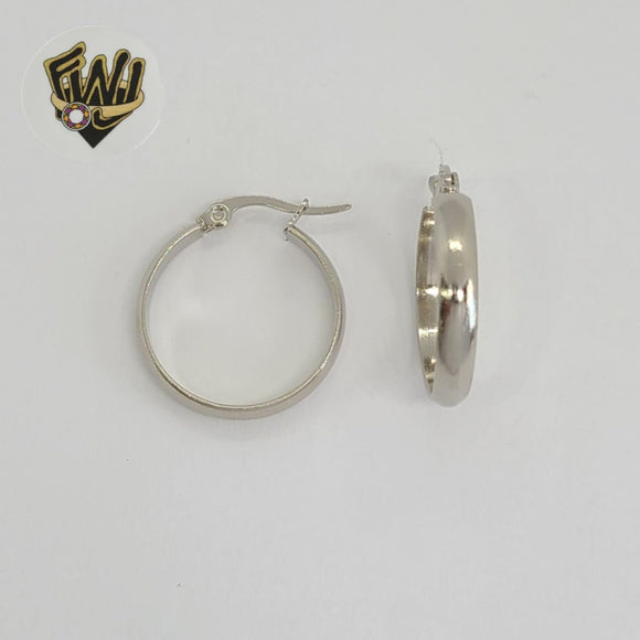 (4-2282-1) Stainless Steel - Classic Plain Hoops.