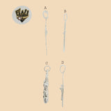 (2-1010) 925 Sterling Silver - Cross Pendants. - Fantasy World Jewelry