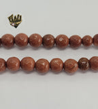 (MBEAD-118-1) 8mm Venturina Beads - Fantasy World Jewelry
