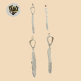 (2-1101) 925 Sterling Silver - Saint Pendants. - Fantasy World Jewelry