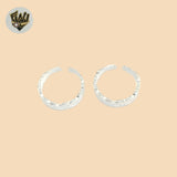(2-5291-B) 925 Sterling Silver - Swirl Toe Ring.