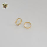 (1-3074-A) Gold Laminate - Band Toe Ring - BGF