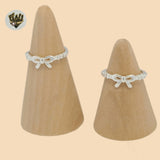 (2-5015-1) 925 Sterling Silver -Bow Ring