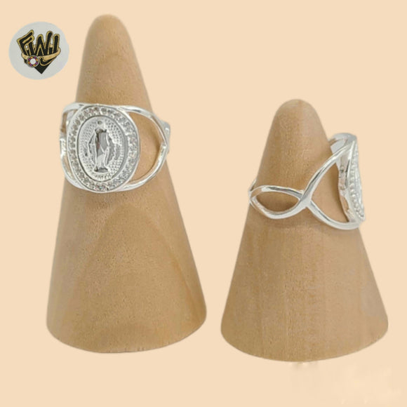 (2-5006) 925 Sterling Silver - Miraculous Virgin Ring.