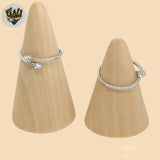 (2-5018-3) 925 Sterling Silver - Arrow Plain Ring