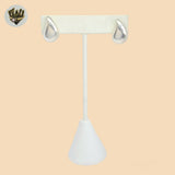 (2-3220) Plata de ley 925 - Aretes colgantes.