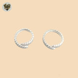 (2-5053-2) Anillo Croissant Ajustable en Plata de Ley 925.