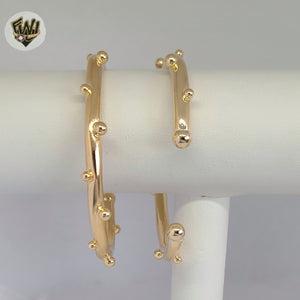 (1-4089-1) Gold Laminate - 5mm Open Bangle - BGF