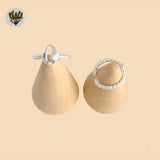 (2-5291-3) 925 Sterling Silver - Shell Toe Ring.