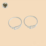 (2-5017-2) 925 Sterling Silver - Zircon Ring