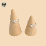 (2-5017-2) 925 Sterling Silver - Zircon Ring