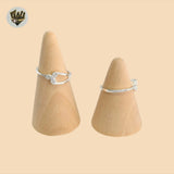 (2-5017-2) 925 Sterling Silver - Zircon Ring