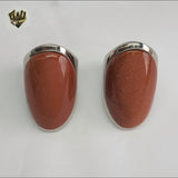 (4-0078) Acero inoxidable - Anillo para hombre con circonitas talladas.