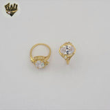 (1-3091-1) Gold Laminate - Zircon Ring - BGO