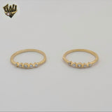 (1-3013-2) Gold Laminate - Zircon Ring - BGF
