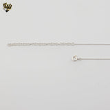 (2-66013) 925 Sterling Silver - Star of David Necklace - 16"