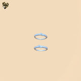 (2-5007-2) 925 Sterling Silver - Twisted Band Ring.