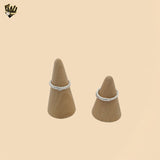 (2-5007-2) 925 Sterling Silver - Twisted Band Ring.