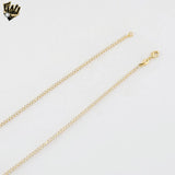 (1-6220-5) Gold Laminate - Marquise Tennis Necklace - 16"- BGF