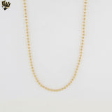 (1-1526) Laminado Oro - Cadena Bolas 3mm - BGF