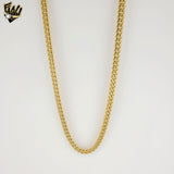 (4-3275) Stainless Steel - 8mm Curb Link Chain.