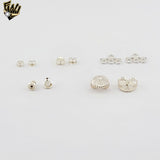 (mfin-111-120) Hallazgos de plata esterlina - Fabricación de joyas (docena)