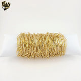 (mfin-Roll-10) Gold Filled Findings - Paper Clip Link Rolls - BGF