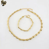 (1-6487) Gold Laminate - Bamboo Link Style Set - BGO