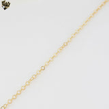 (1-1711) Gold Laminate - 3mm Open Link Chain - BGF