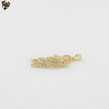 (1-2388-3) Gold Plated - Saint Benedict Pendant.
