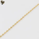 (1-0716) Gold Laminate - Star Bracelet - 7" - BGF
