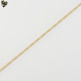 (1-1940) Gold Laminate - 1.5mm Figaro Link Chain - BGF