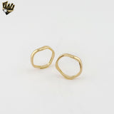 (1-3040-4) Laminado Oro - Anillo Cruz Circonitas - BGF