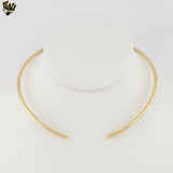 (1-6161) Gold Laminate - Omega Necklace - 16" - BGF