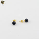 (MSET-12) Gold Laminate - 8mm Mallorca Pearls Set - BGF