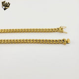 (4-3275) Stainless Steel - 8mm Curb Link Chain.