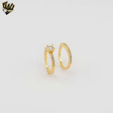 (1-3184) Laminado de Oro - Anillos de Boda - BGO