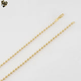 (1-1526) Laminado Oro - Cadena Bolas 3mm - BGF