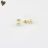 (MSET-15) Gold Laminate - 8mm Mallorca Pearls Set - BGF