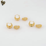 (1-2612-2) Gold Laminate - Basket Hoops - BGO