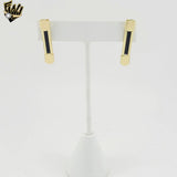 (1-6003-1) Gold Laminate - Black Enamel Flat Set - BGO