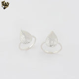 (2-5026-2) 925 Sterling Silver - Leaf Ring