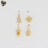 (1-2036-1) Gold Laminate Pendants - BGO