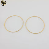 (1-4039-1) Gold Laminate - 1.5mm Classic Plain Bangle - BGO
