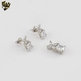 (2-6371-1) 925 Sterling Silver - Gift Box Shape Set.