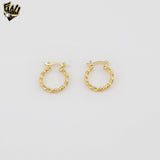 (1-2902-3) Laminado Oro - Medios Aros Torcidos - BGF