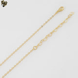 (1-6100) Laminado Oro - Collar Charms Perlas - BGF