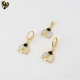 (1-6179) Gold Laminate - LadyBugs Set - BGF