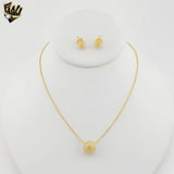 (1-6086) Gold Laminate - Texturized Balls Set - BGF