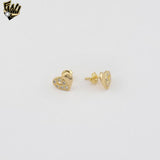 (1-6506) Gold Laminate - Heart Set - BGF